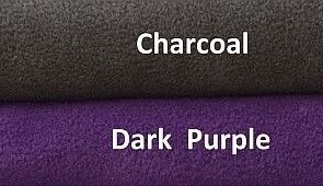 Colour Swatch  Charcoal Dark Purple 